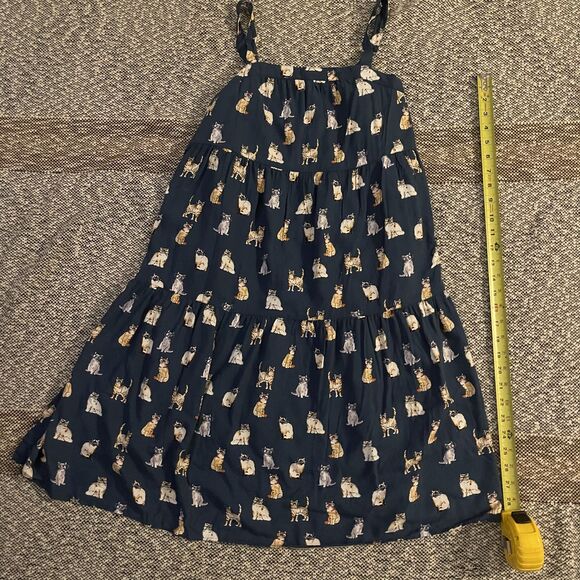 Paul & Joe Uniqlo Cat Dress Kids Size 12 - Picture 2 of 7